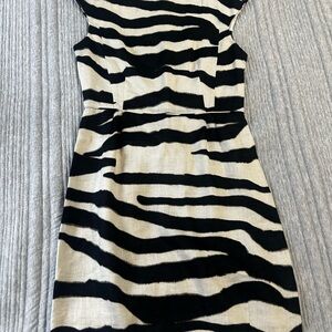 Stylish Zebra Print Dress